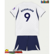 Camisa de Futebol Tottenham Hotspur Richarlison #9 Equipamento Principal Infantil 2026-27 Manga Curta (+ Calças curtas)
